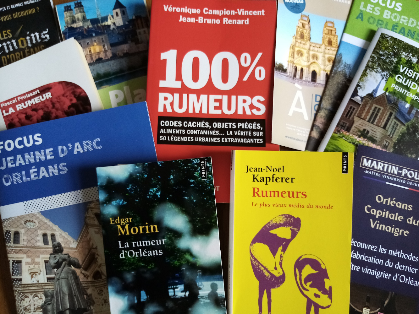 Ecrire la rumeur d'Orléans Luc Tartar